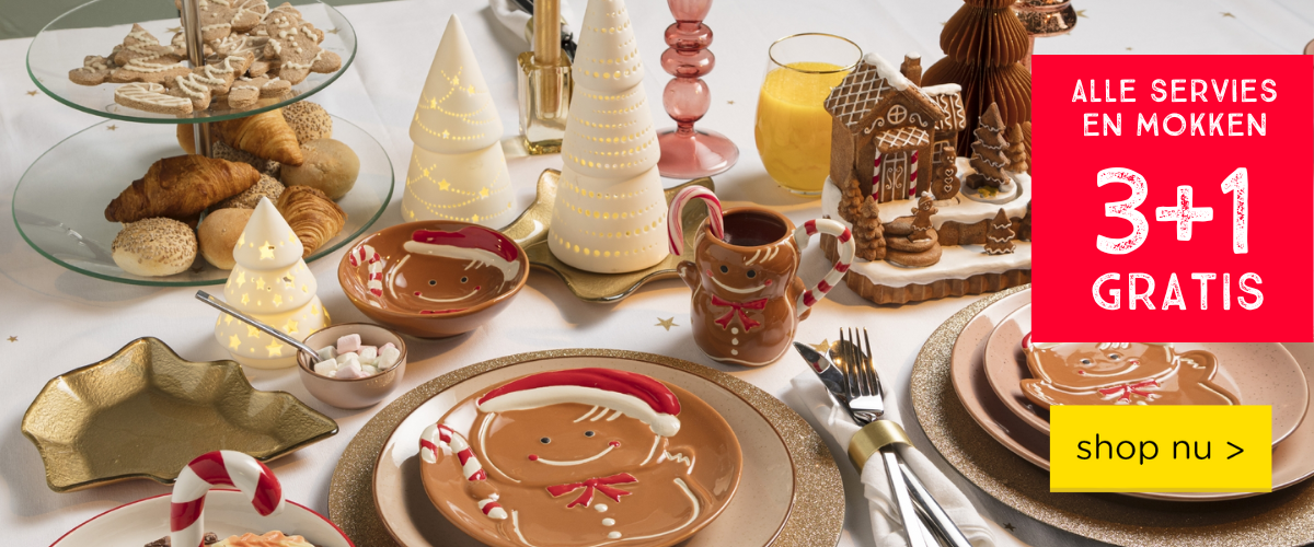 Alle servies en mokken