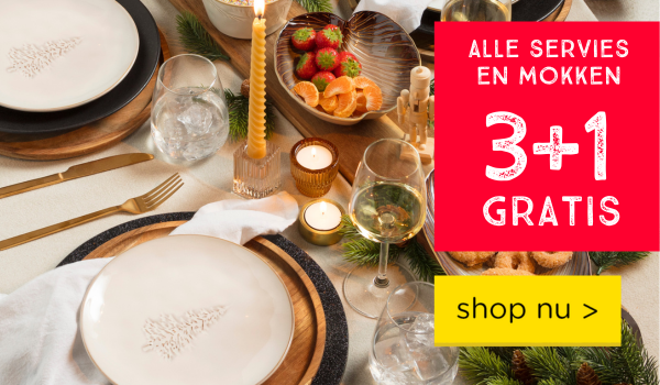 Alle servies en mokken