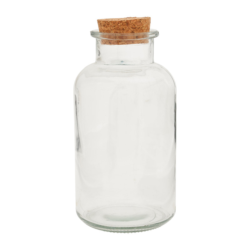 Voorraadpot met kurken deksel Voorraadpot met kurken deksel