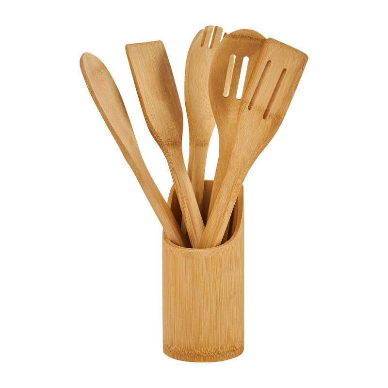 Toolset bamboe - 6-delig Toolset bamboe - 6-delig