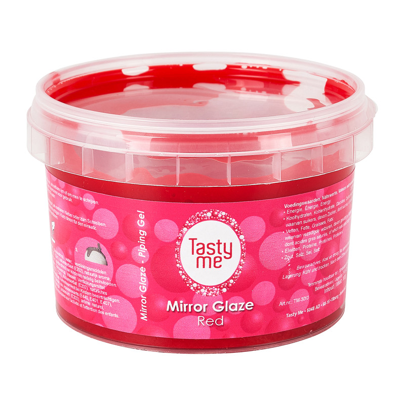 Tasty Me glazuur - rood Tasty Me glazuur - rood