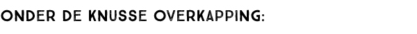 Onder de knusse overkapping