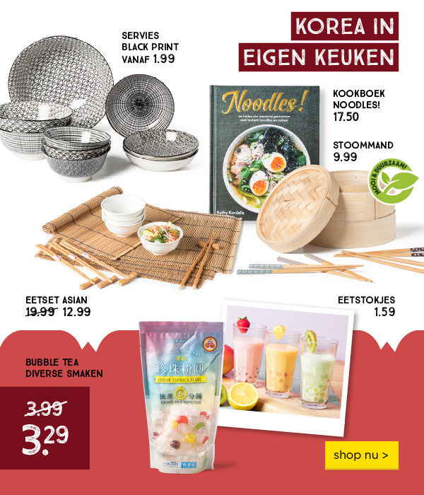Korea in eigen keuken | shop nu