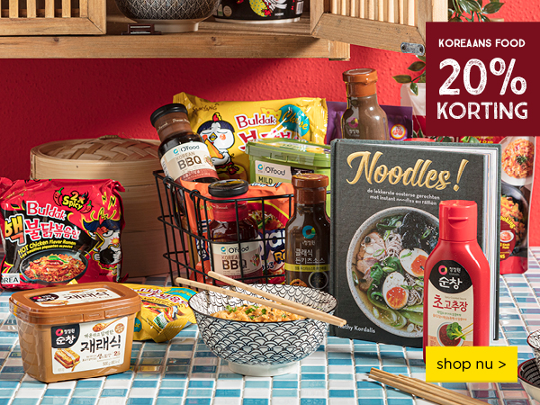 20% korting op Koreaans food | shop nu