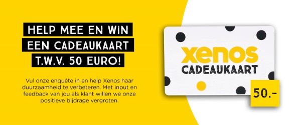 Vul de enquete in en maak kans op €50,- shoptegoed