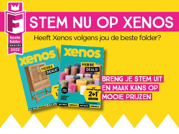 Stem op Xenos voor de Beste Folder Awards | stem nu Stem op Xenos voor de Beste Folder Awards | stem nu