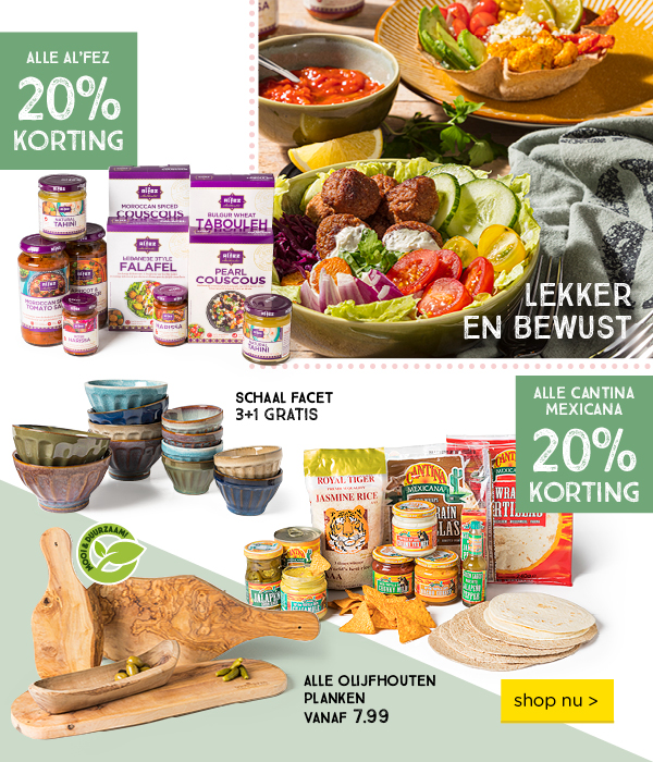 Lekker en bewust | shop nu
