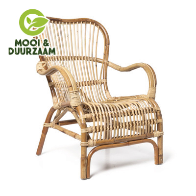 Rotan fauteuil - 83x69x84 cm*