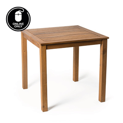 Tuintafel acacia - 80x80x77 cm