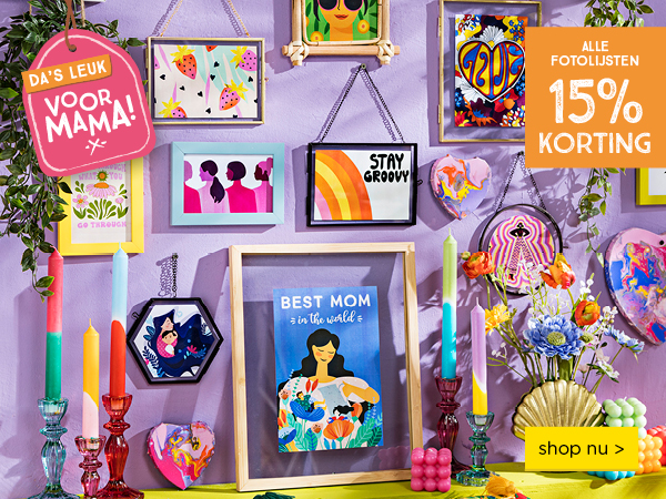 15% korting op alle fotolijsten | shop nu