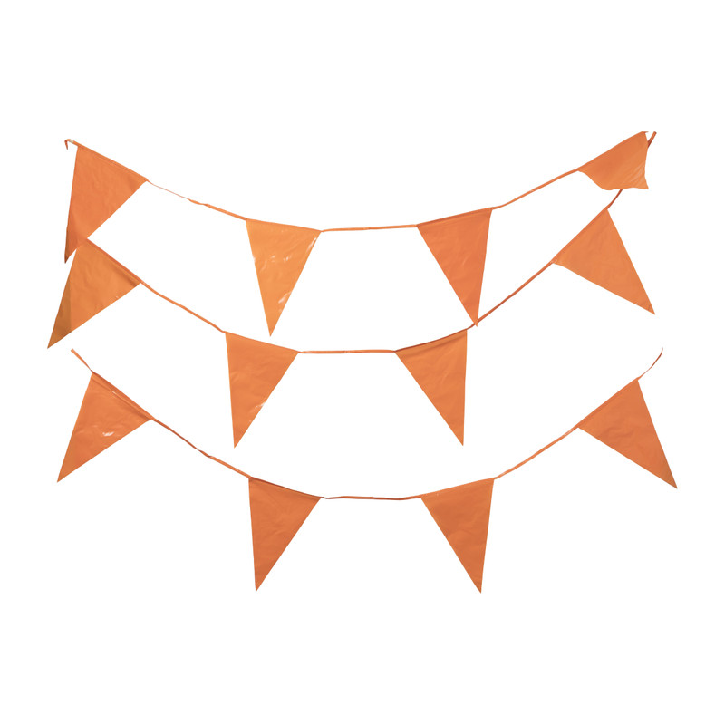 Vlaggenlijn oranje - 10m Vlaggenlijn oranje - 10 meter