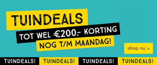 Tuindeals Pinksteren