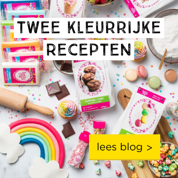 Kleurrijk bakken