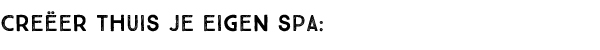 Creëer thuis je eigen spa