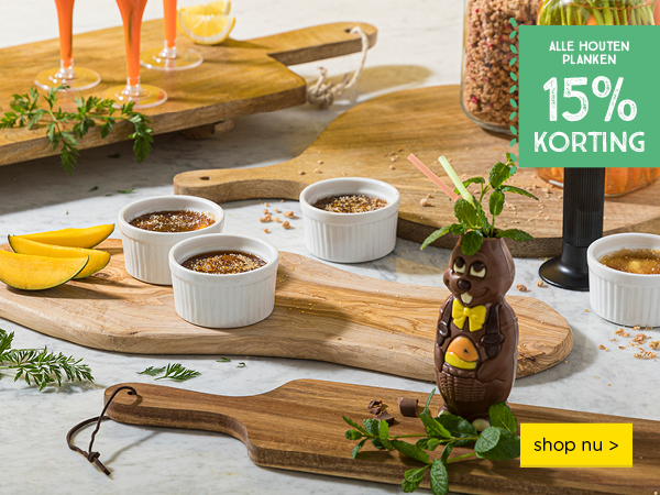 Leve de lente | Alle houten planken 15% korting | shop nu