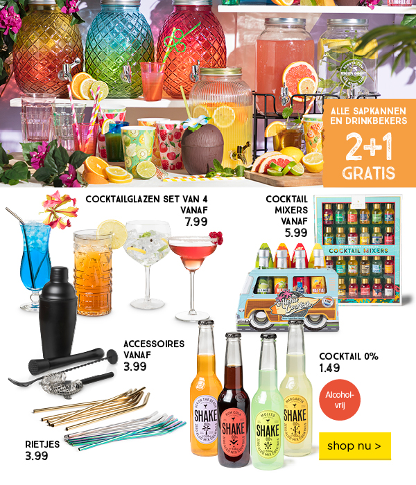 Sapkannen, drinkbekers en meer | shop nu