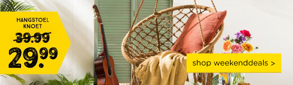Weekenddeals | korting op tuinmeubelen | shop nu