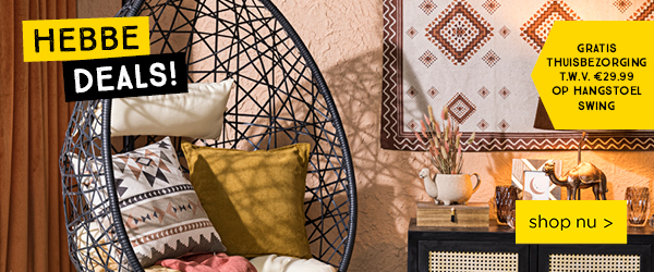 Gratis verzending t.w.v. €29,99 op hangstoel Swing | shop nu