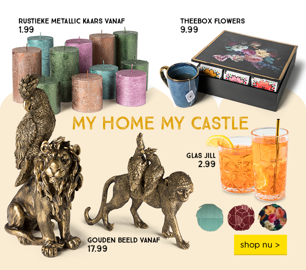 OngewoonWeken | My Home My Castle | shop nu