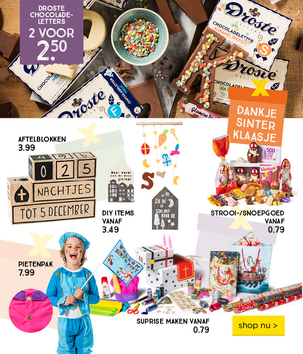 Dankje Sinterklaasje | shop nu