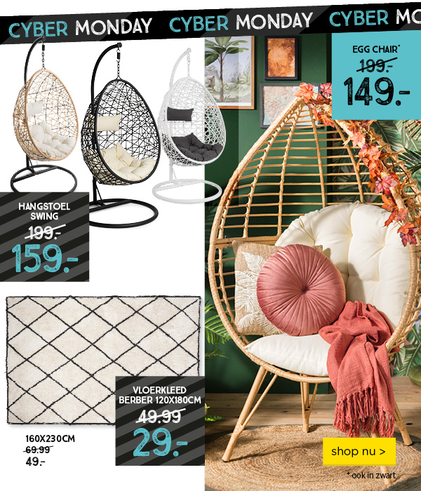 Voordelig wonen met Cyber Monday | shop nu