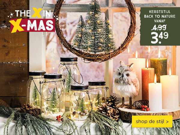 Kerstboom in pot van 4,99 voor 3,49 | shop nu