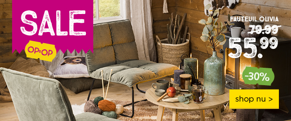 Fauteuil Olivia van 79,99 voor 55,99 | shop nu