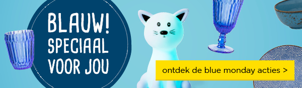 Blauw! Speciaal voor jou | ontdek de blue monday acties >