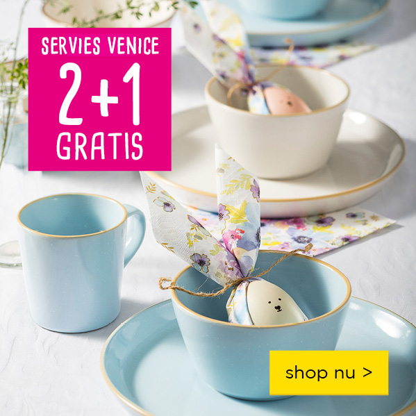 Servies Venice 2 + 1 gratis | shop nu >