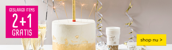 Geslaagd items 2+1 gratis | shop nu >