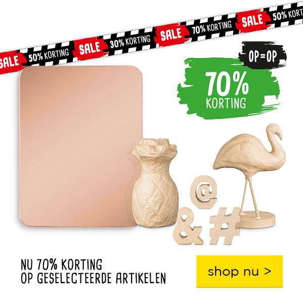 Nu 70% korting op geselecteerde artikelen | 70% korting | OP=OP | shop nu >