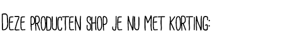 Deze producten shop je nu met korting: