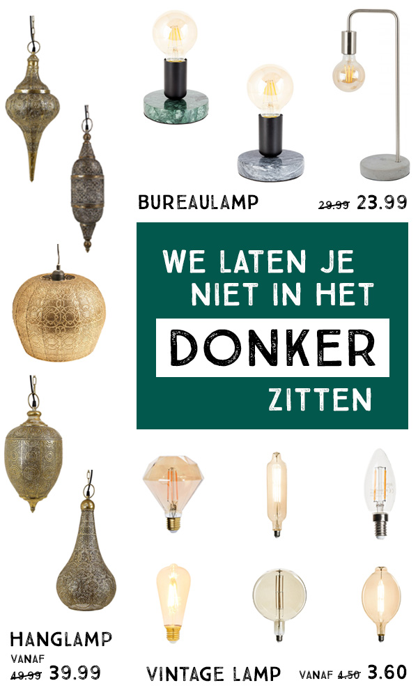 We laten je niet in het donker zitten