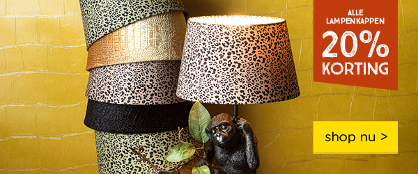 ALLE LAMPENKAPPEN | 20% KORTING | shop nu >