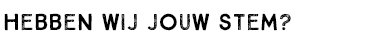 HEBBEN WIJ JOUW STEM?