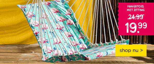 HANGSTOEL MET ZITTING | Van 24.99 voor 19.99 | shop nu >