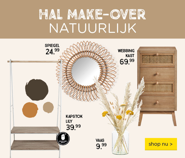 HAL MAKE-OVER NATUURLIJK | shop nu >