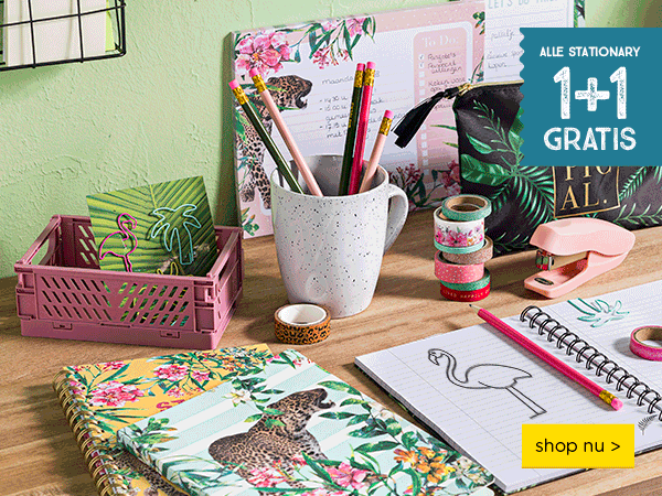ALLE STATIONARY | 1+1 GRATIS | shop nu >