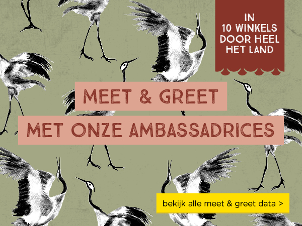 MEET & GREET MET ONZE AMBASSADRICES | IN 10 WINKELS DOOR HEEL HET LAND | bekijk alle meet & greet data >