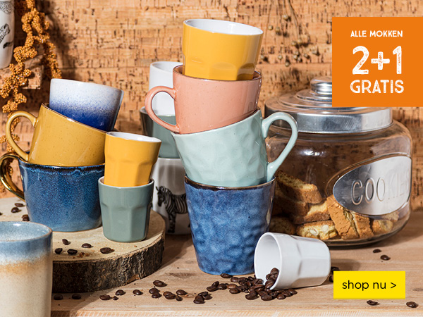 ALLE MOKKEN 2+1 GRATIS | shop nu >
