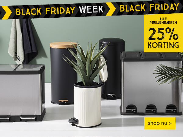 BLACK FRIDAY WEEK | ALLE PRULLENBAKKEN 25% KORTING | shop nu >