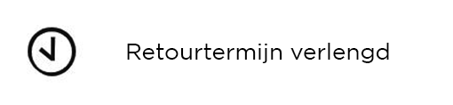 Retourtermijn verlengd