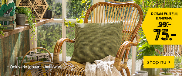Rotan fauteuil bandung voor 75.- | shop nu