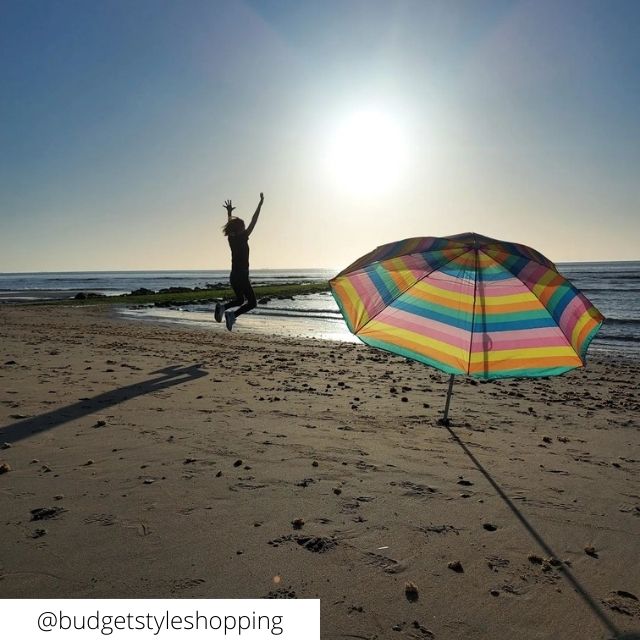 Strandparasol voor maar €6,99!