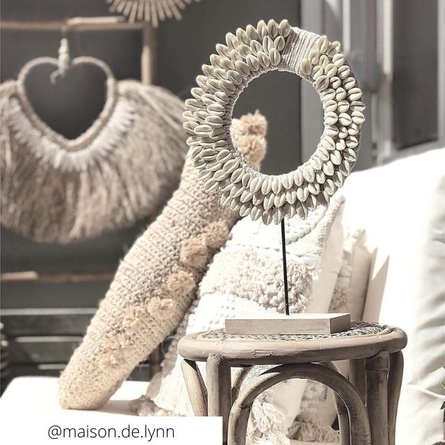 Staande decoratie met schelpen: van €17,99 voor maar €9,00!