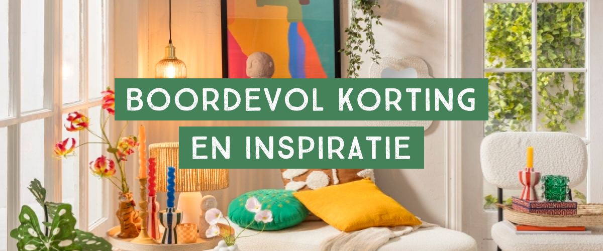 Boordevol korting en inspiratie