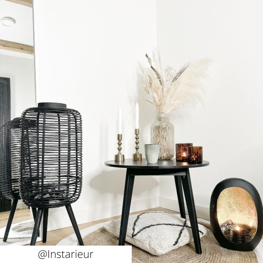 Staande lamp bamboe